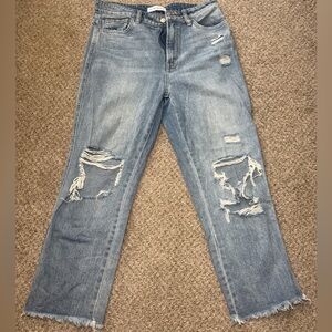 Flying Monkey Cropped Jeans